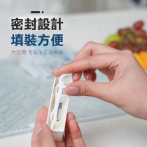 【牙線50支/自動牙線盒】牙線收納盒 牙線盒 牙線棒 牙線 隨身牙線盒 牙籤盒 攜帶牙線盒【DO173】